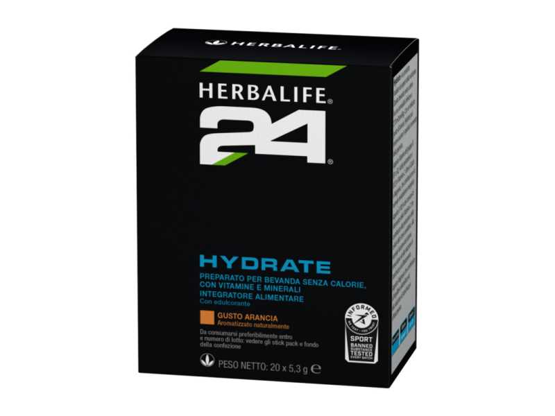 Hydrate gusto arancia 20 bustine